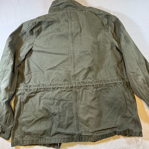 Madewell Surplus Utility Jacket Army Green - Picture 9 of 9